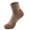 Brown, variant on ktowifly Ankle Medium Crew Socks for Men Thick Winter Warm Soft Comfy Solid Color Ski Hiking Athletic Sock