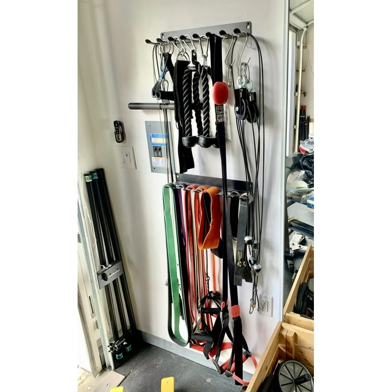 StoreYourBoard Home Gym Equipment Storage Rack, Fitness