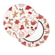 thumbnail image 2 of Balery Gingerbread Holiday Sweets Fundas de asiento para taburete de bar redondo de tela de terciopelo ajustables que protegen de arañazos y manchas para sillas de 14 a 17 pulgadas.-12 inch, 2 of 7