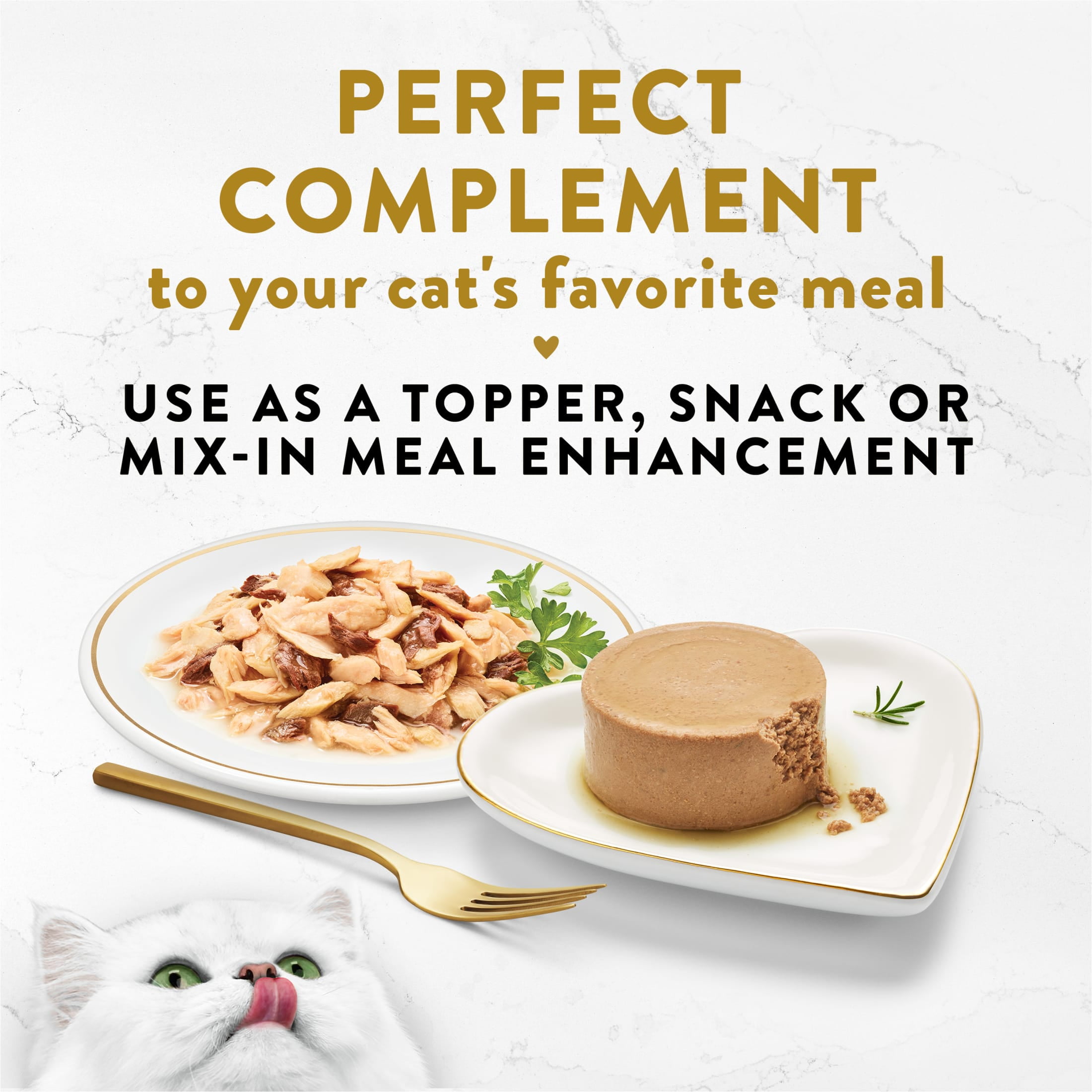 Purina Fancy Feast Appetizers Wet Cat Food, Flaked Tongol Tuna in Broth, 1.1 oz Trays (10 Pack)