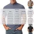 thumbnail image 3 of SAWOBUUN Mens Short Sleeve 1/4 Zip Shirt Quick Dry Breathable Stand Collar Top Lightweight Athletic Work T-Shirt, 3 of 9