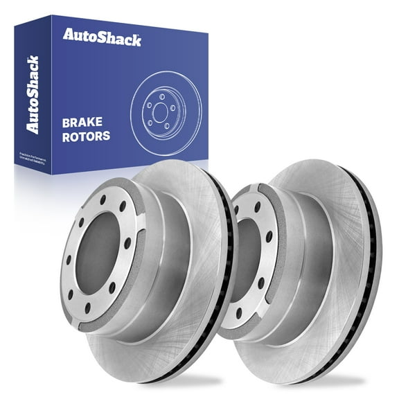 AutoShack Rear Vented Brake Rotors 2-PC Set Replacement for 2012-2023 Ford F-250 Super Duty 2012-2023 Ford F-350 Super Duty 14.29" (363 mm)