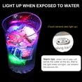 thumbnail image 6 of CIYISON 12 Set LED Ice Cube for Drink Luminous Ice Tray for Beverages Jewelry Party Decorations Essential Colorful Barwares, 6 of 8