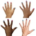 thumbnail image 4 of Piggy Paint Unicorn Fairy Gift Set for Kids, 3 Non-toxic Nail Polishes & Nail Art, 4 of 10