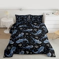 thumbnail image 2 of Feelyou Kid Marine Shark Twin Comforter Sets, Kawaii Coral Animal Bedding Set, 2-Piece, 2 of 8