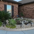 thumbnail image 3 of 6 Pack 40" LX 6" H Galvanized Steel Garden Landscape Edging, Black Powder Coated Lawn Border with Gloves and 10 Stakes (20FT Total) (6 inch tall, wavy Edge, Quartz Grey)…, 3 of 3