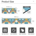 thumbnail image 3 of Yayeee Faucet Mat for Kitchen Sink 30" Diatomite Long Splash Guard Pad, Rainbow with Stars, 3 of 7