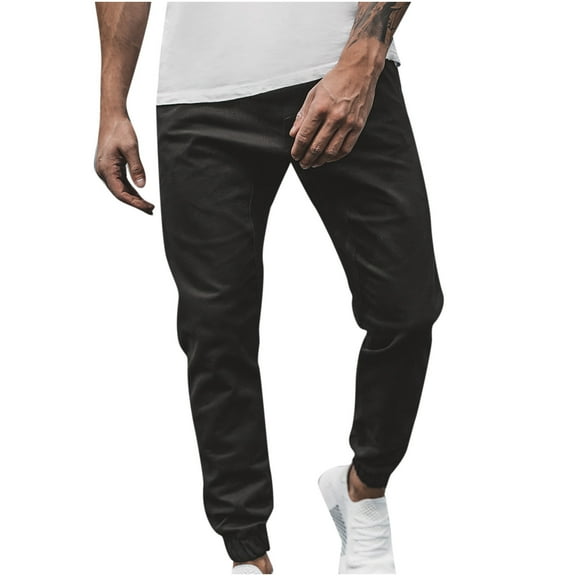 Men's Pants Water Resistant Cargo Pants Lightweight Sweatpants Hiking Work Pants Outdoor Jogging Trousers