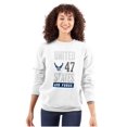 thumbnail image 3 of US Air Force United States Wings Logo Sweatshirt for Men or Women Brisco Brands L, 3 of 6