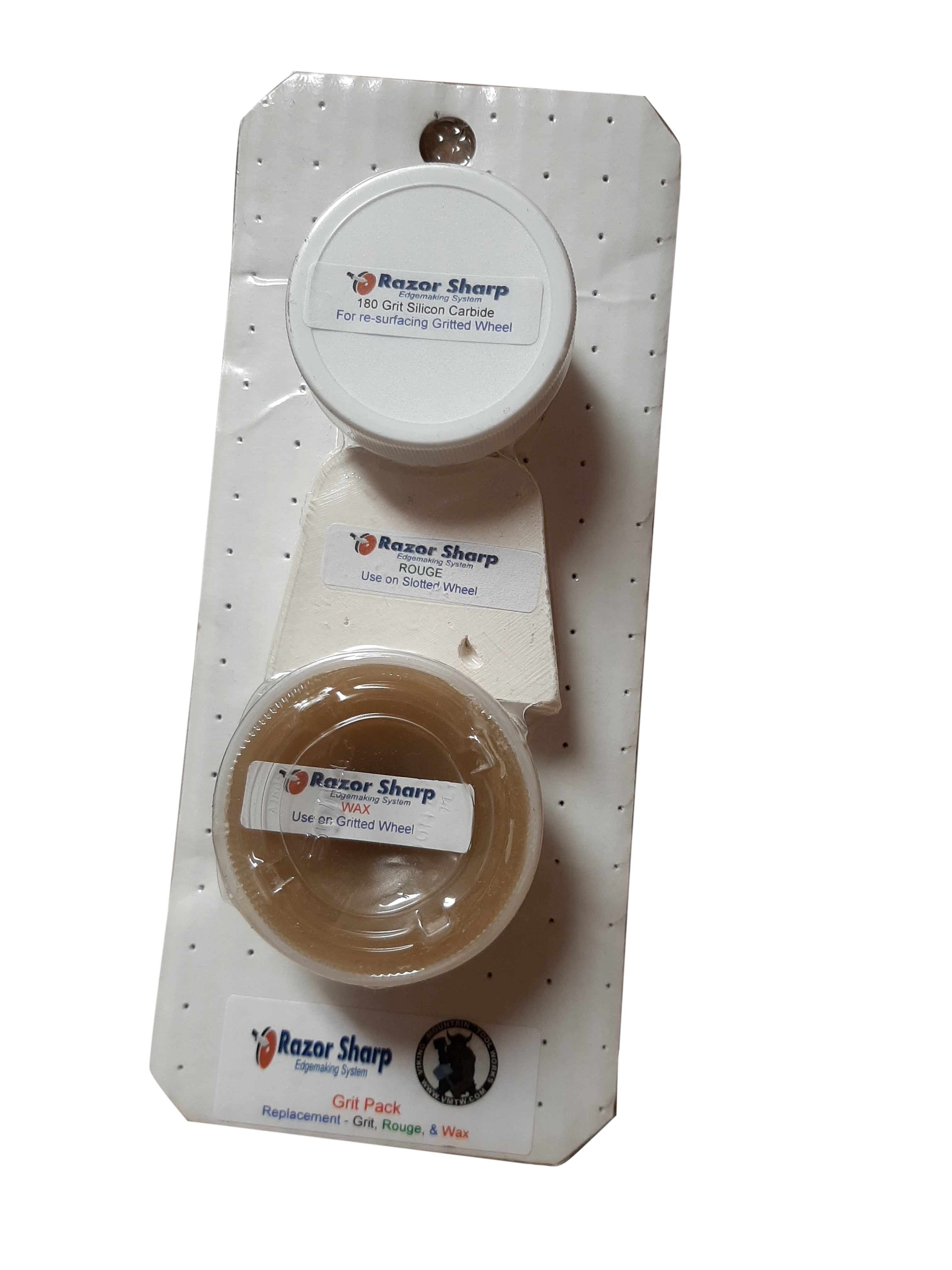 Razor Sharp Edgemaking System Replacement Spare 180 Grit Wax Rouge Kit Walmart Com Walmart Com