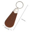 thumbnail image 2 of SWETRACE Shoe Horns Decorativos De Cuero PU Marrón Con Llaves Para Uso Diario, 2 of 8