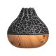 thumbnail image 2 of Air Humidifier Essential Oil 300ml Mute Mist Spray Simulation Flame Lamp Aroma For Living Room Home Bedroom Black, 2 of 5