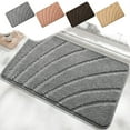 thumbnail image 1 of Alfombra Antideslizante de Poliéster | Tapete Absorbente para Entrada | Tapete para Dormitorio | 60 X 40 Cm | Color Beige, 1 of 6