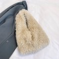 thumbnail image 2 of Bolso Felpa para Axila Hombro Peludo Y Esponjoso Con Difuso Mujer, 2 of 9