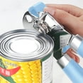 thumbnail image 6 of SHAOTELLME Stainless Steel Can Opener Manual Multifunctional Labor Saving Can Opener Kitchen Creative Can Opener Tool Easily Open Cans Of Various Sizes, 6 of 9
