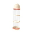 thumbnail image 4 of Tnarru Stuffed Animal Storage Clear Plush Storage Cage for Dorm Nursery Living Room 3 layers, 4 of 8