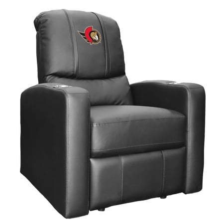 Black Ottawa Senators Stealth Manual Recliner