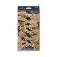 thumbnail image 3 of FRAÎCHE Holiday Brown Velvet Bow Clips Ornament Set, 6 pack, 3 of 4