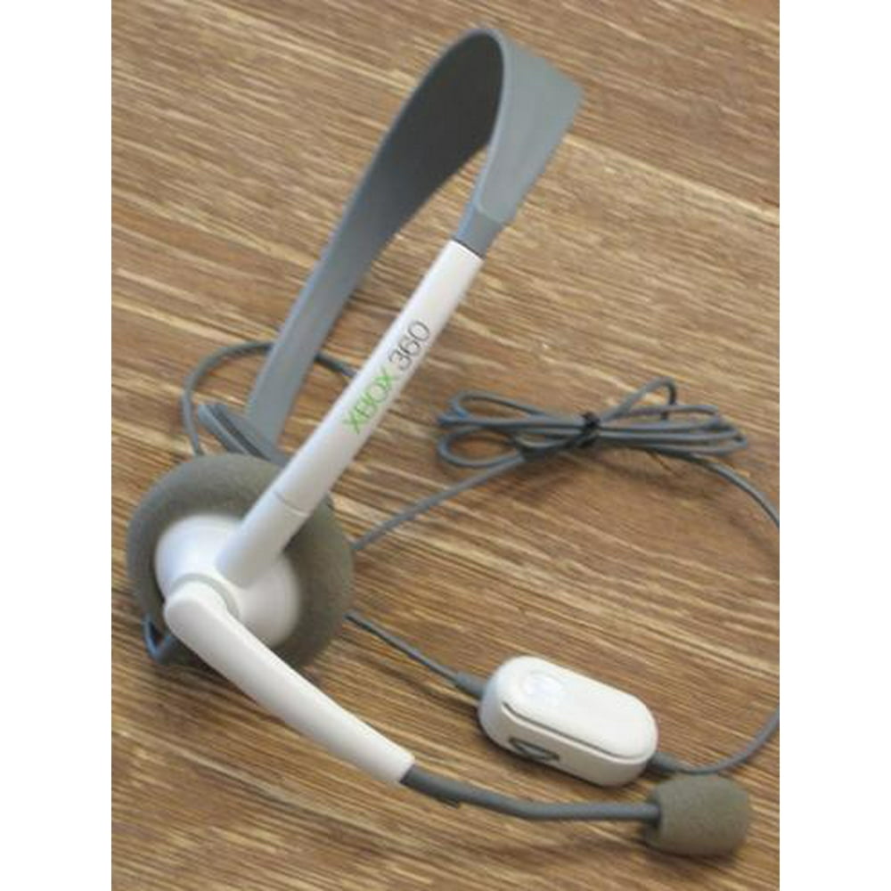New Xbox360 Microsoft Wired Headset Bulk InLine Volume Control And
