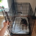 thumbnail image 4 of unbranded Kitten Playpen Door Negro Con Malla Segura Para Jaulas De Mascotas Interior Y Fácil Acceso, 4 of 8