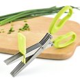 thumbnail image 2 of Yuarrent Tijeras de cocina multifuncionales para quitar herramientas de corte de verduras, suministros para el hogar, especias de seguridad para Cocina y Comedor cinco capas, 2 of 6