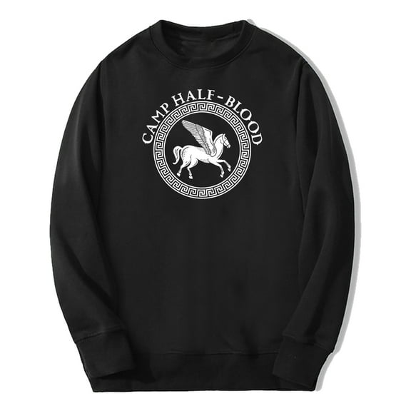 Camp Half-Blood Crewneck Long Sleeve Streetwear Men Women Pullover Sweatshirts
