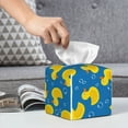 thumbnail image 3 of Honeii 's Rubber Duck for Leather Square Tissue Box Cover Holder: A Stylish Organizer for Tabletops, Bathrooms, Cars & Offices, 3 of 5