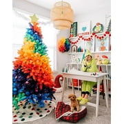Treetopia The Original Rainbow Artificial Christmas Tree 7ft Unlit