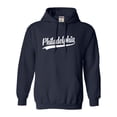 thumbnail image 2 of Go All Out City Of Philadelphia Pennsylvania Fashion Script Sweatshirt Hoodie Mens/Women, 2 of 4