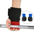 thumbnail image 4 of Juego de 2 correas de muñeca de elevación con Ganchos Sunnimix Herramienta de fitness Soporte de agarre de nylon multifuncional Azul, 4 of 8