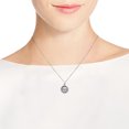 thumbnail image 2 of Mystical & Ancient Ouroboros Symbol w/ Eye Sterling Silver Necklace, 2 of 6