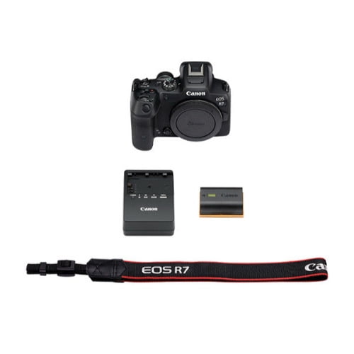 Canon EOS R7 Mirrorless Camera, 32.5 MP, Black, In-Body