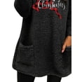 thumbnail image 4 of Gvmfive Womens Christmas Sweatshirt Furry Holiday Pullover Tops, 4 of 4
