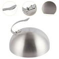 thumbnail image 6 of deevoka Basting Cover Stainless Steel Griddle Burger Cover for Steak Kitchen Cooking 15cmx7.5cm, 6 of 9