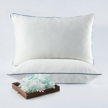 Subrtex Shredded Memory Foam Pillow for Sleeping with Removable ...
