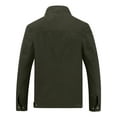 thumbnail image 3 of Wantdo Men's Spring Jacket Casual Lightweight Coat Military Jacket Army Green M, 3 of 7