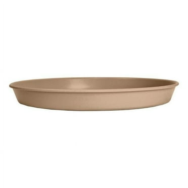 HC HCPCS24000A34 24 in. Round Classic Prima Planter Saucers, Sandstone