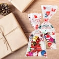 thumbnail image 3 of Limei Gift Bag Reusable 50Pcs Lovely Xmas Pattern Party Favor Bags Eye-catching Great for Party, 3 of 7