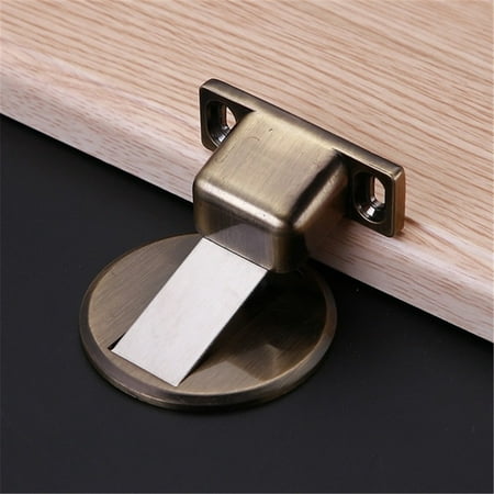 

TKing Fashion Suction Door Stops Invisible Anti-collision Punch Stainless Steel Magnetic Home - Bronze
