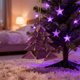 thumbnail image 5 of Ornamento Navideño, Adornación Para Árbol Navideño, Festivo Hogar Fiesta, Dibujado a Mano, Acero Inoxidable, Base de Madera, Para Salón, 20 pulgadas, Colores Vibrantes, Aesthetic Christmas, 5 of 9