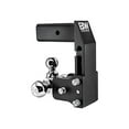 thumbnail image 2 of B&W Hitch 2.5 In Receiver Tow & Stow Trailer Dual Ball Mount w/ 7 In Drop, 2 of 7