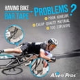 thumbnail image 4 of ALIEN PROS Bike Handlebar Tape PU (Set of 4) Red - Enhance Your Bike Grip with These Bicycle Handle bar Tape - Wrap Your Bike for an Awesome Comfortable Ride (Set of 4, Red), 4 of 4