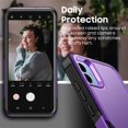 thumbnail image 6 of for Samsung Galaxy A04E Case, [Shockproof] Military Grade Proof Protection [Dropproof] Rugged Protective Heavy Duty Phone Case Cover for Samsung Galaxy A04E (Purple), 6 of 16
