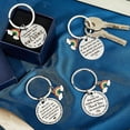 thumbnail image 4 of 4 Styles Teacher's Day Gift Keychain Stainless Steel Teachers Appreciation Thank You Gifts Rainbow Charm Pendant Keychain Keyring for Teacher Christmas Valentine's Day, 4 of 6