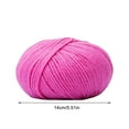 thumbnail image 3 of AYktou Crochet Yarn Acrylic Yarn Mini Skeins,Soft Yarn for Crocheting and Knitting Colorful Craft,Assorted Colors,Machine Washable Dryable,Durable Light Weight Yarn,38 Colors, 3 of 5