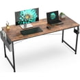 thumbnail image 1 of . Computer Desk with Non-Woven Storage Bag Office Work Desk for Small Spaces Writing Study Industry Modern Table for Bedroom Home Office, 1 of 8