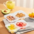 thumbnail image 5 of Compartment Container With Lid Airtight Kitchen Food Storage Organizer For Countertop Pantry, 5 of 5