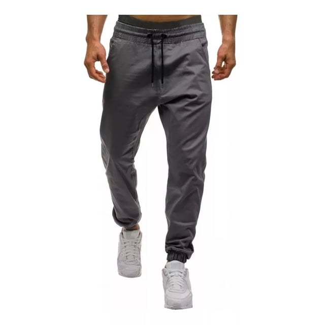 Jogger Gabardina Strech Para Hombre Pantalón Casual