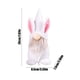 thumbnail image 3 of Decoraciones de Pascua, adornos de Pascua, regalos de Pascua, decoraciones de muñecas sin rostro de Pascua, lindos adornos de muñecas de conejos, accesorios de ambiente de fiesta, figuras de Pascua pa, 3 of 6