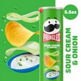 thumbnail image 3 of 2X-Pringles Sour Cream and Onion Potato Crisps Chips - 5.5 oz, 3 of 5